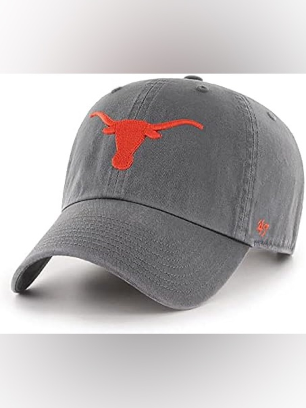 Texas Longhorns '47 Brand Clean Up Hat Gray Orange